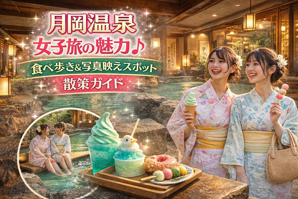 月岡温泉女子旅